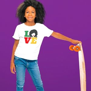 Afro Love Youth T-shirt